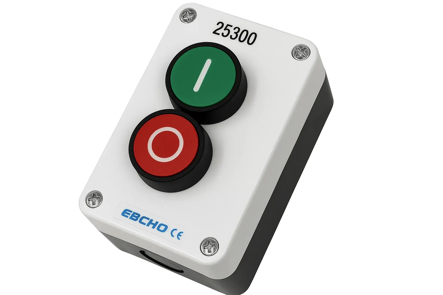 Estación de mando en caja plástica EBCHQ 25300