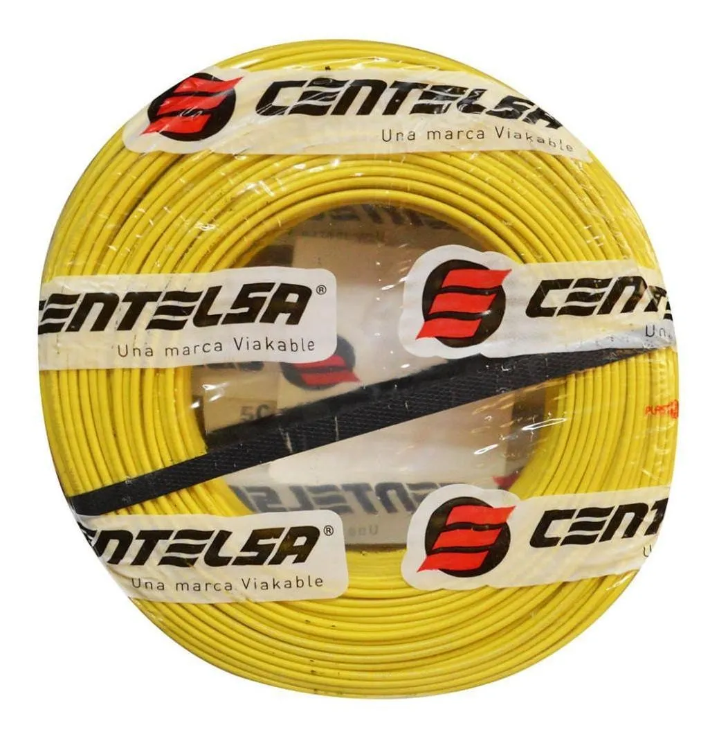 Cable rígido centelsa cal.12 100Mts