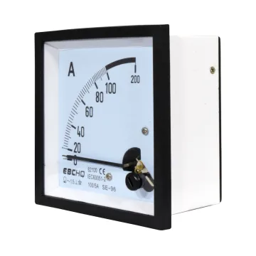 Amperímetro análogo EBCHQ CT/5A 0-100A