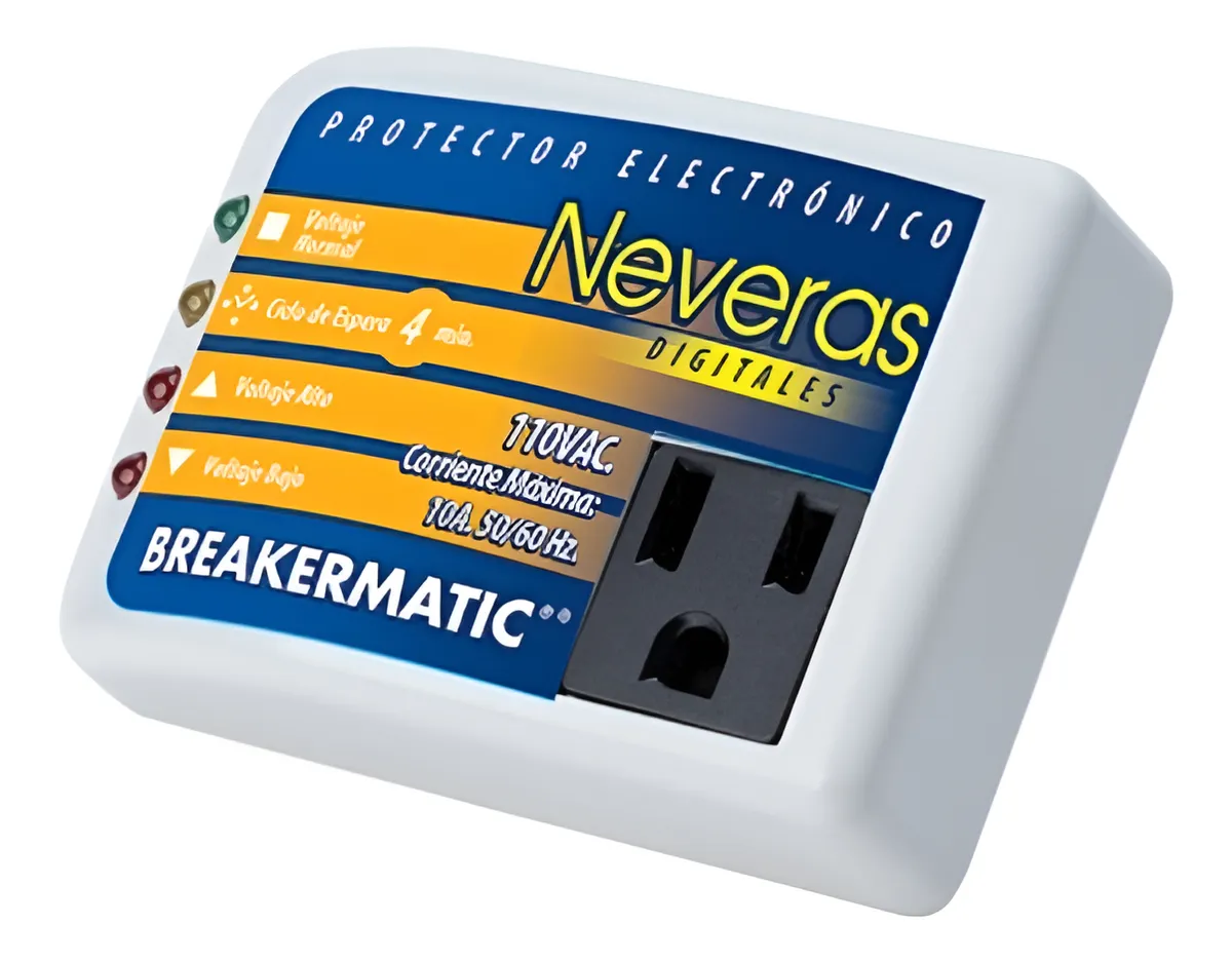 Protector De Voltaje Breakermatic Para Neveras