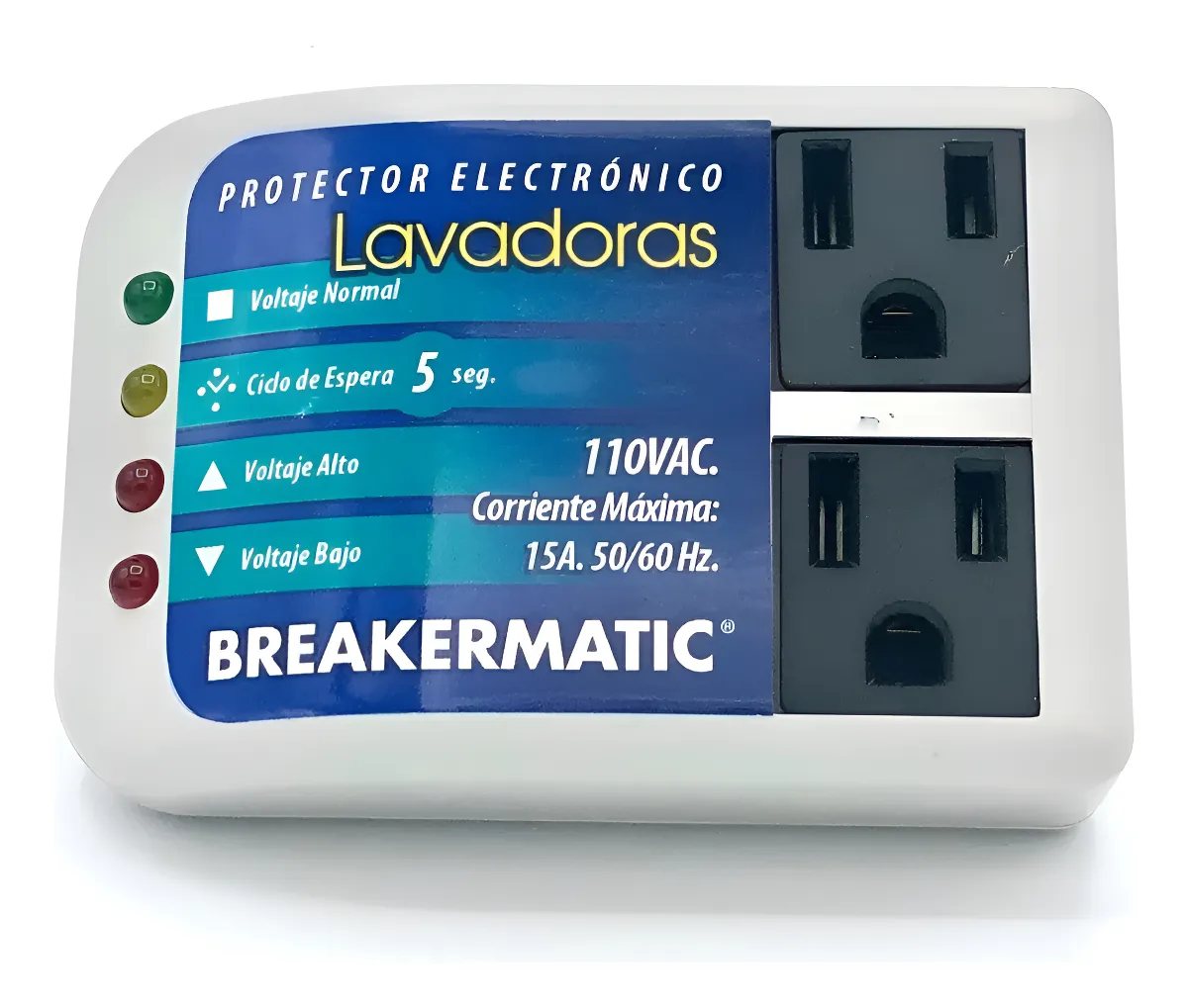 Protector De Voltaje Para Lavadoras Breakermatic