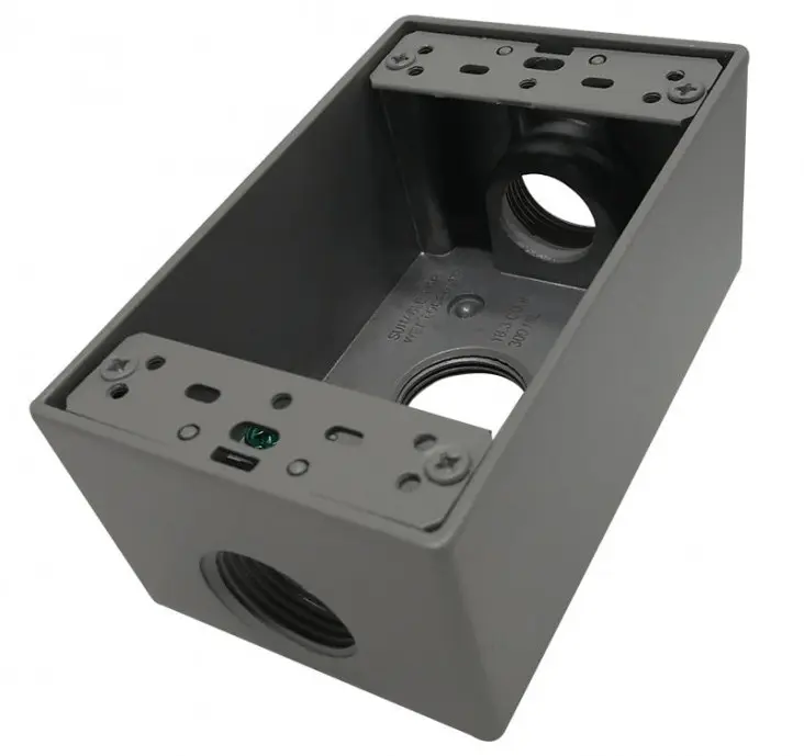 Caja Aluminio 5800 - Rectangular 3 S