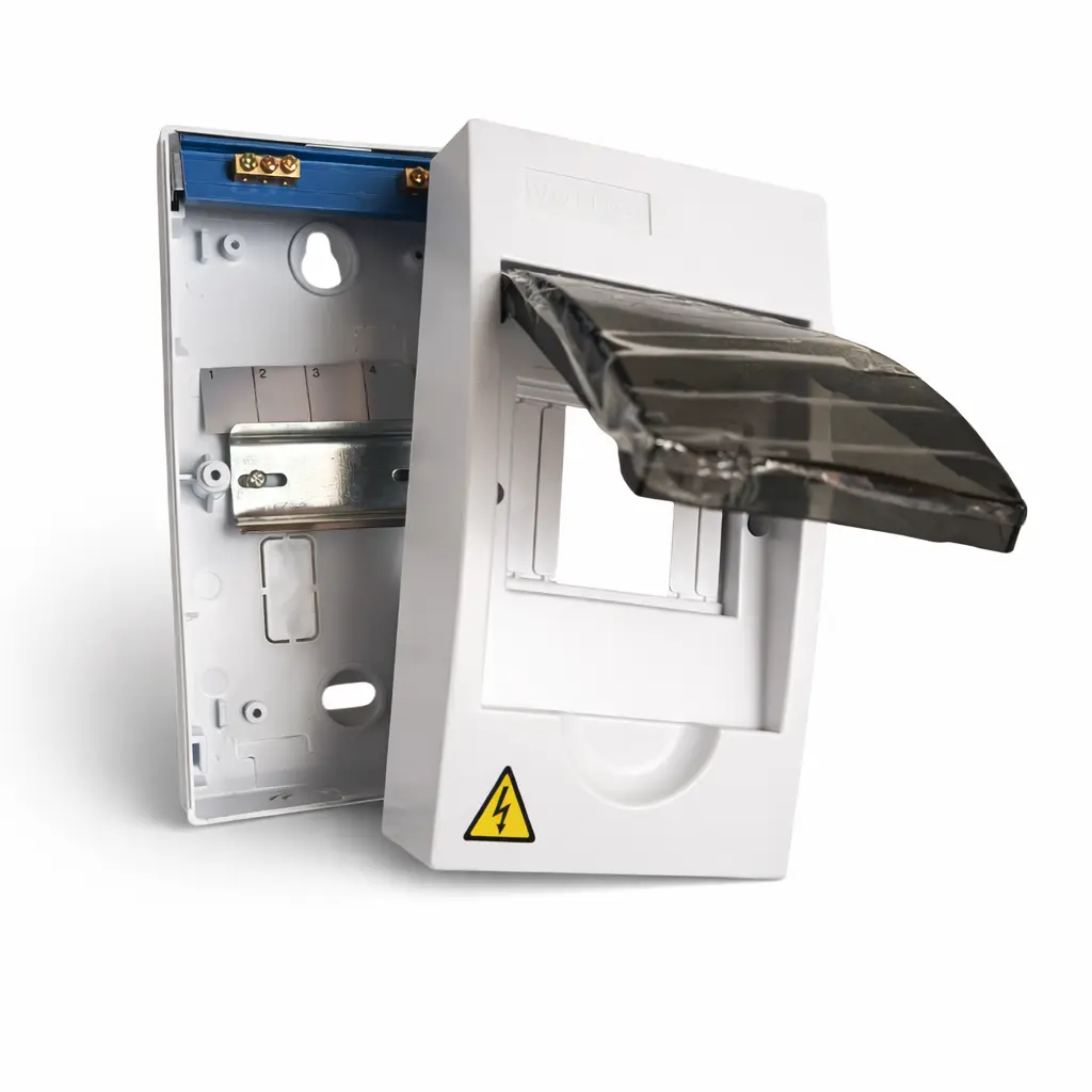 caja para breaker 4 circuitos de sobe poner