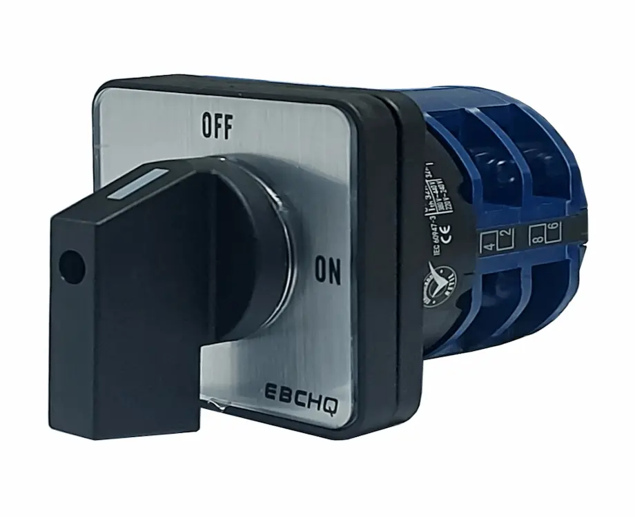 interruptor rotativo 63A ON/OFF 440V EBCHQ 