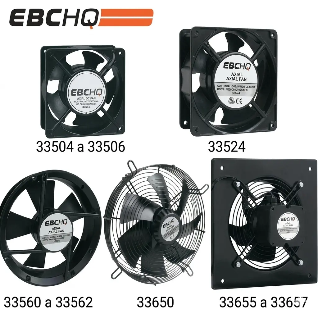 Línea de ventiladores axial fan
